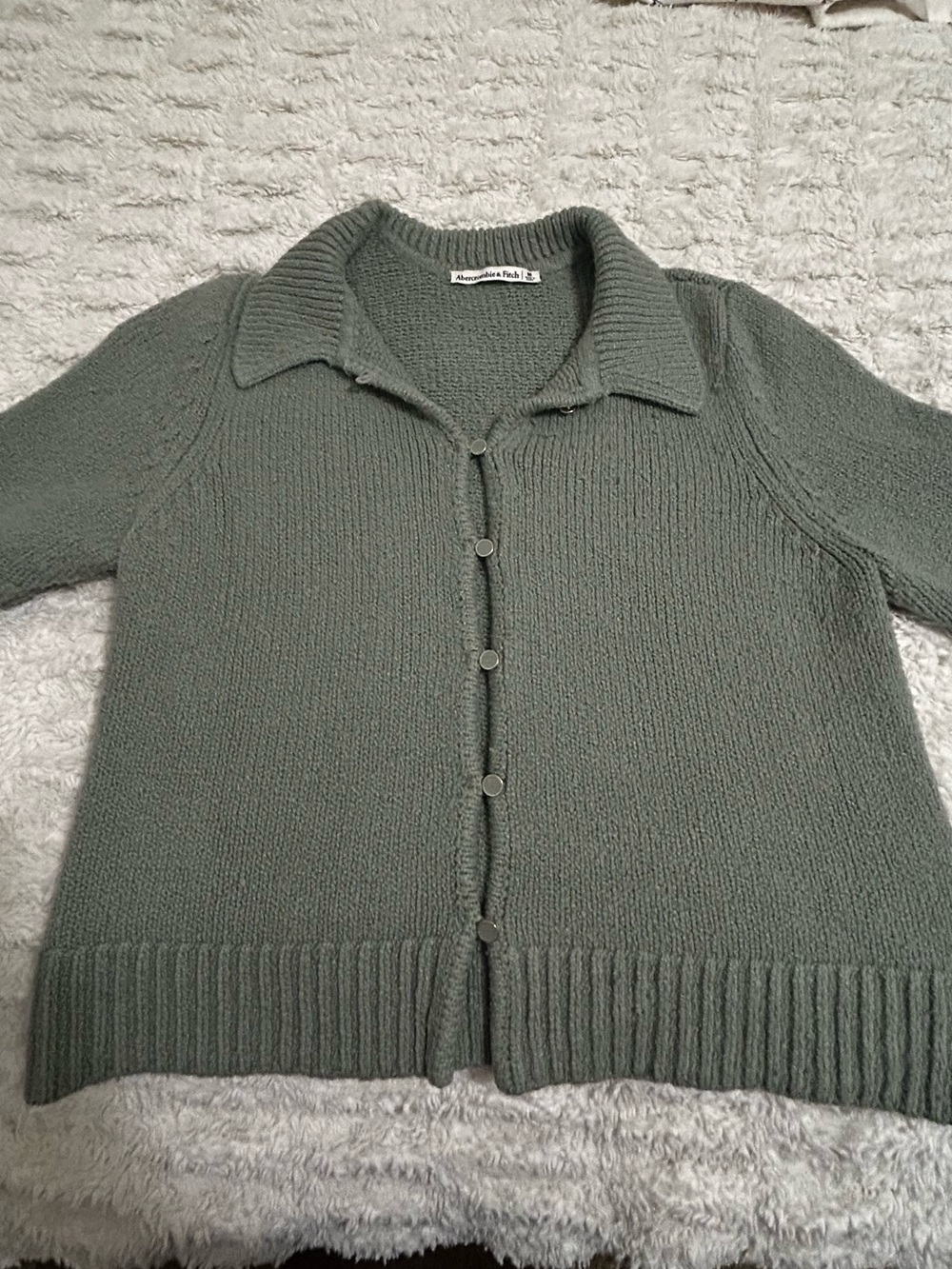 Abercrombie & Fitch Sage Green Sweater